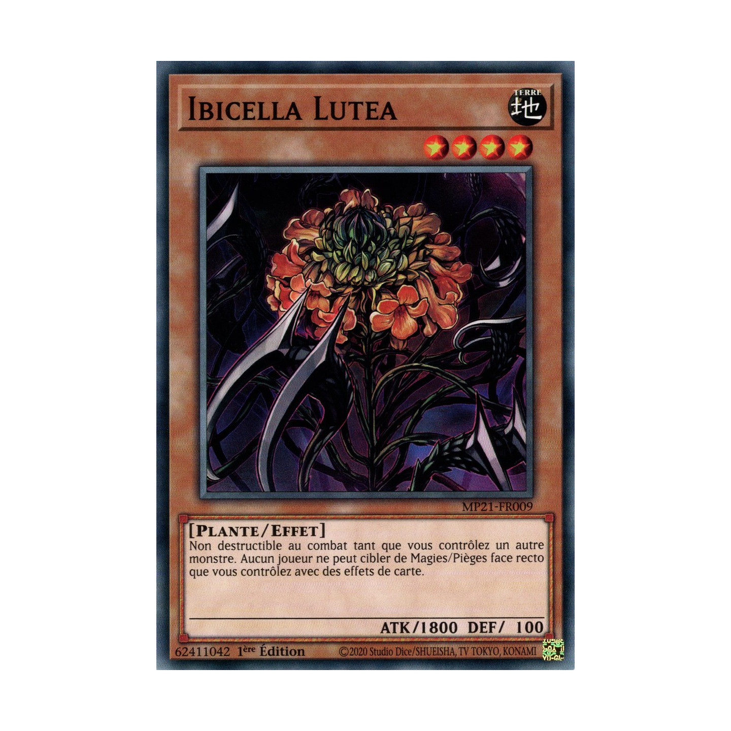 Ibicella Lutea : MP21-FR009 C - Carte Yu-Gi-Oh! à l'unité - DracauGames