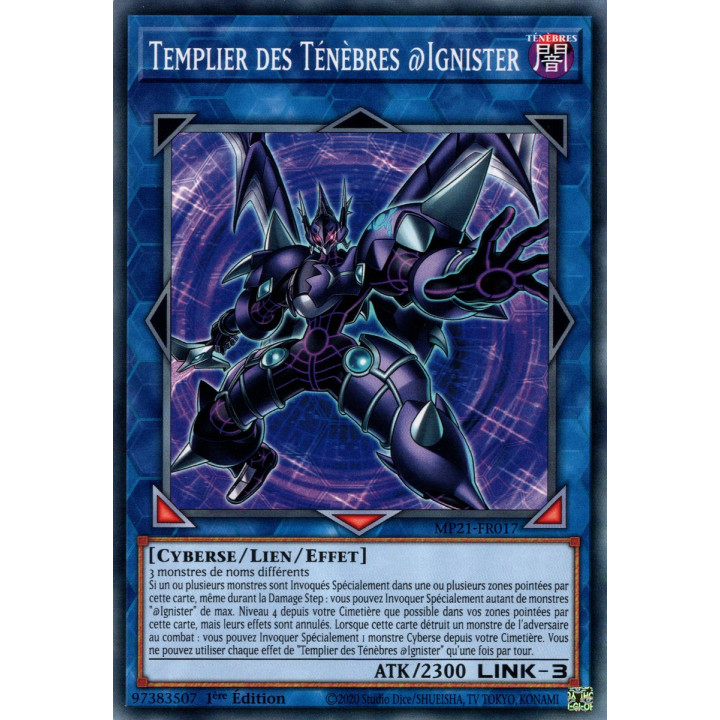 Templier des Ténèbres @Ignister : MP21-FR017 C