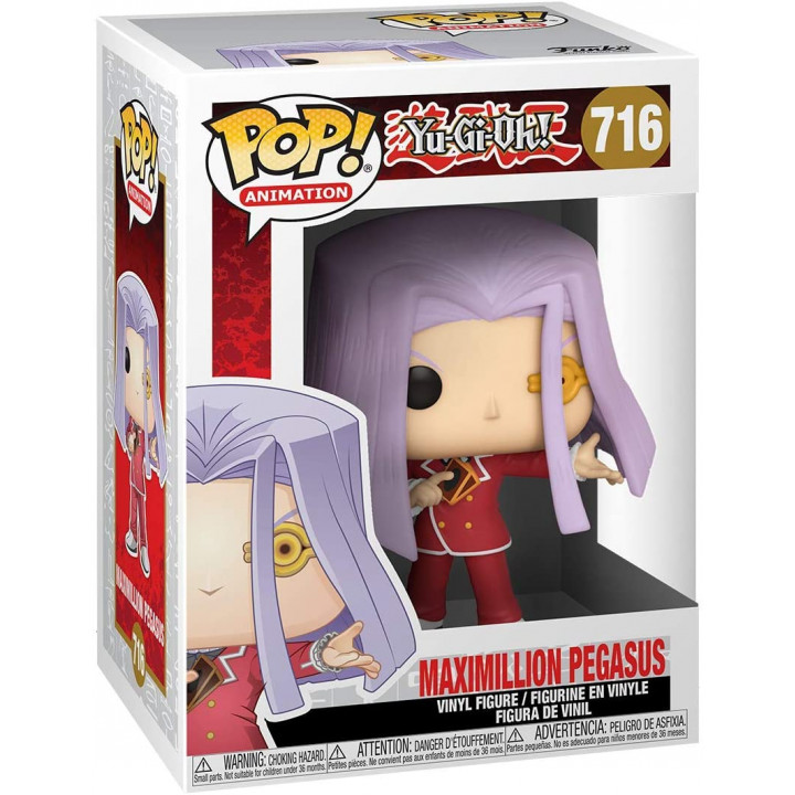 Funko POP! Animation - Yu-Gi-Oh! - 716 - Maximillion Pegasus