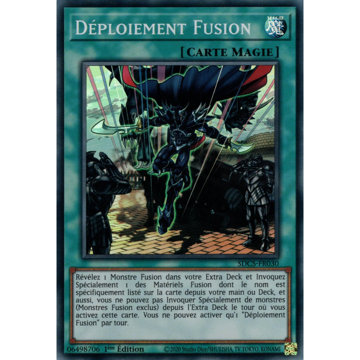 Déploiement Fusion : SDCS-FR030 SR