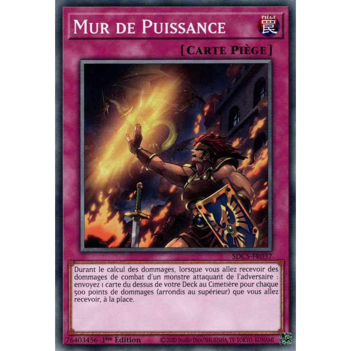 Mur de Puissance : SDCS-FR037 C