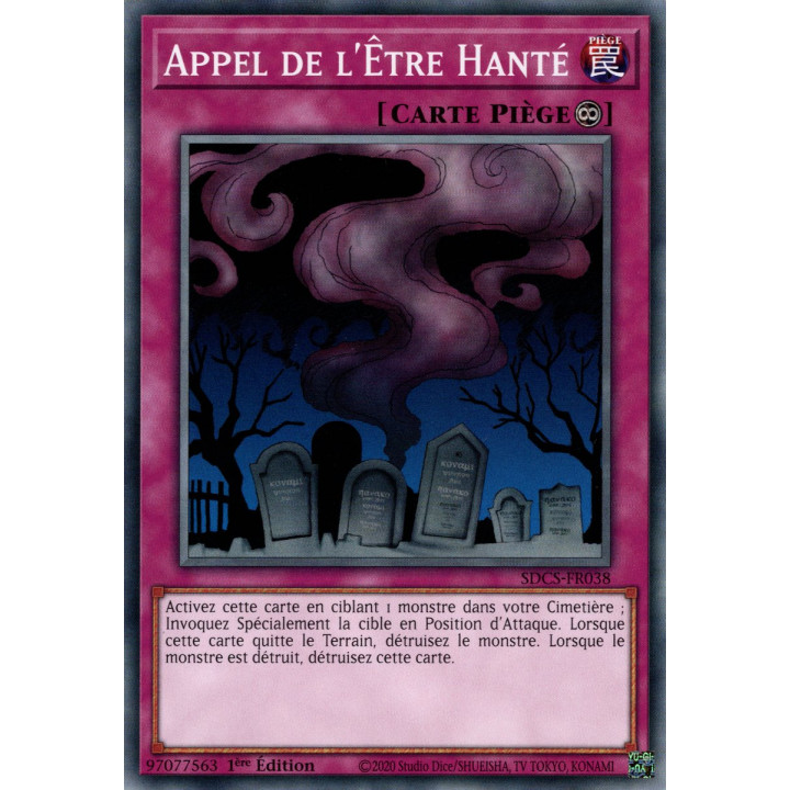 Appel de l'Être Hanté : SDCS-FR038 C