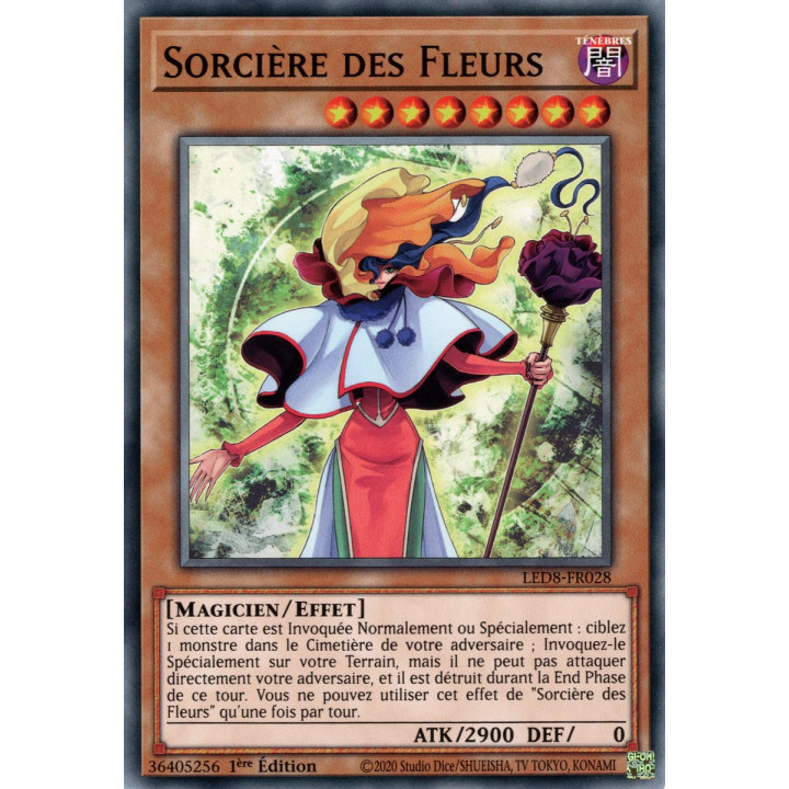 Sorcière des Fleurs : LED8-FR028 C