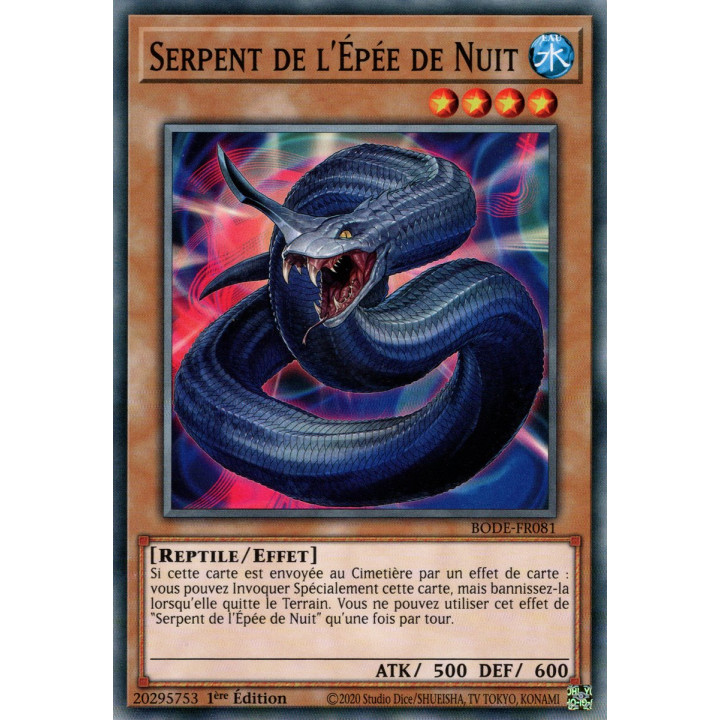 Serpent de l'Épée de Nuit - BODE-FR081 C