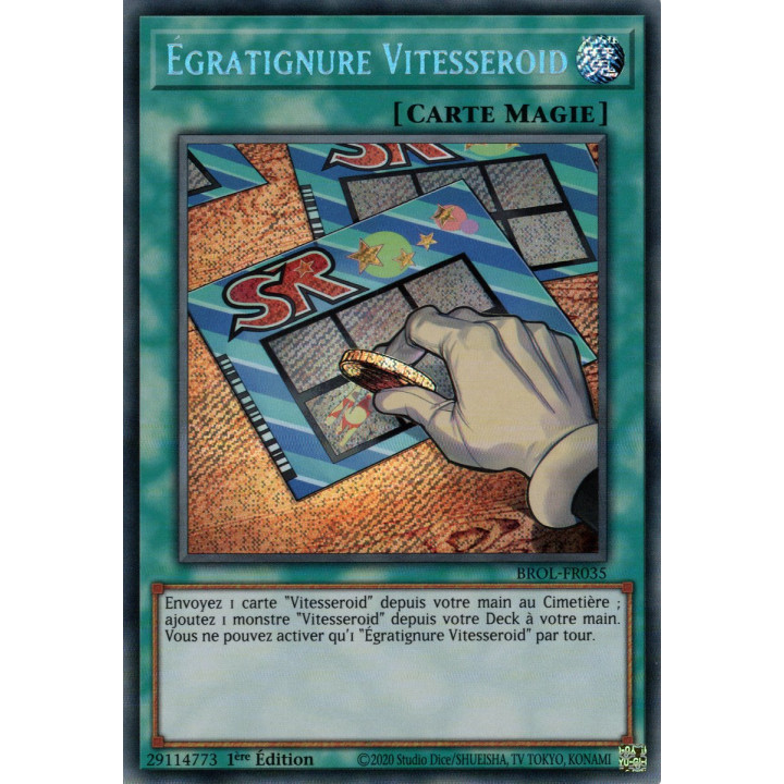 Égratignure Vitesseroid - BROL-FR035