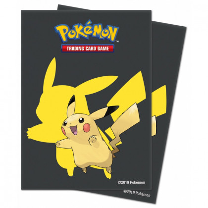 Ultra PRO - 65 Protèges Cartes STANDARD Deck Protector Sleeves : Pikachu