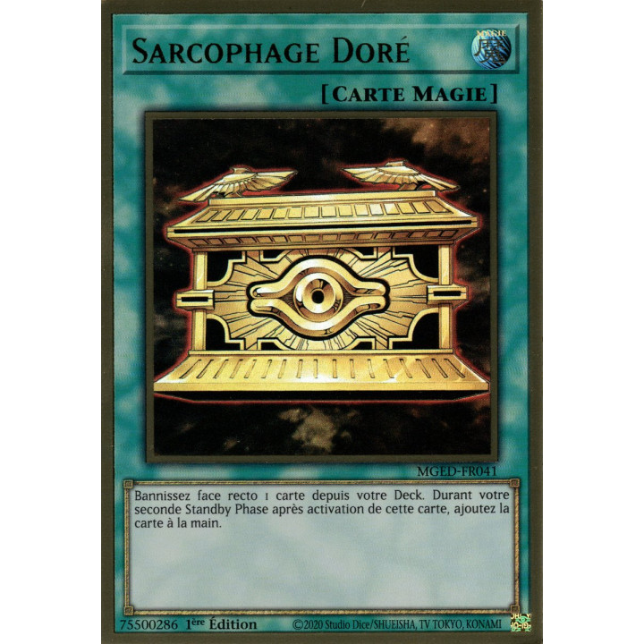 Sarcophage Doré : MGED-FR041 (PGR)