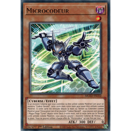 Microcodeur : MGED-FR102 (R)