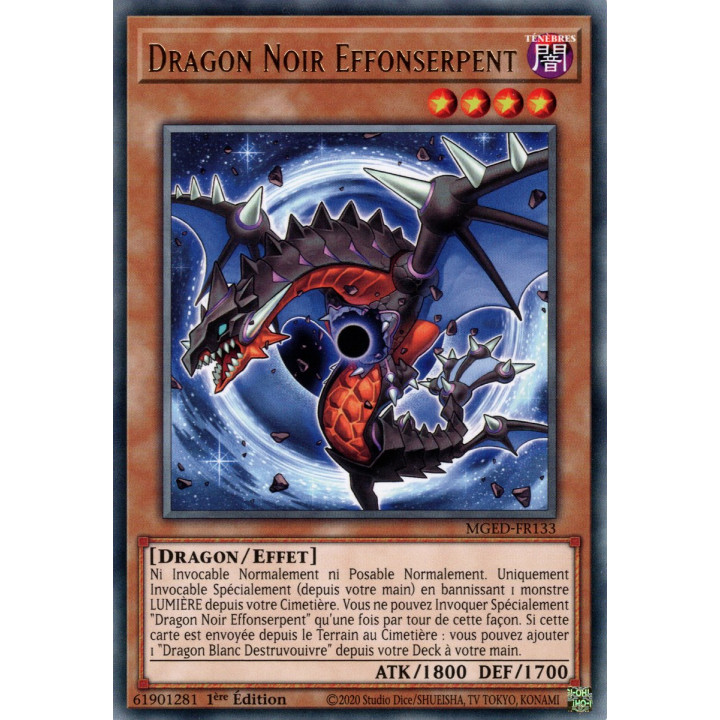 Dragon Noir Effonserpent : MGED-FR133 (R)