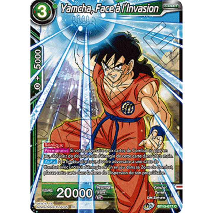 Yamcha, Face à l'Invasion : BT15-077