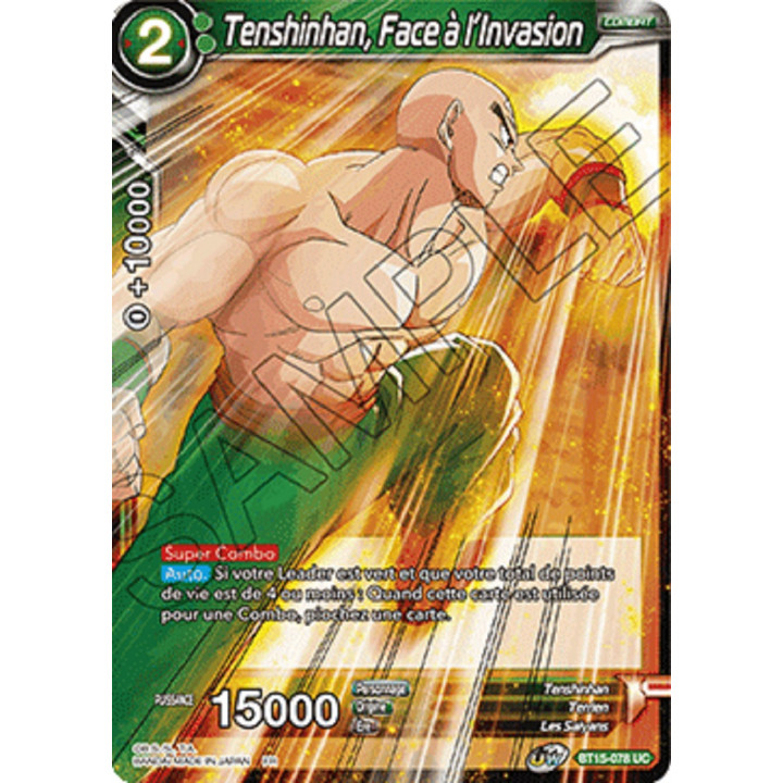 Tenshinhan, Face à l'Invasion : BT15-078