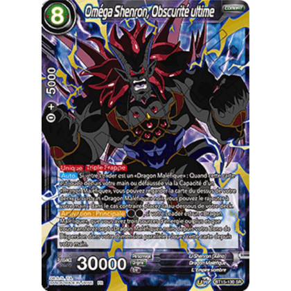 Oméga Shenron, Obscurité ultime : BT15-130 (SR)