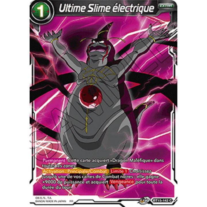 Ultime Slime électrique : BT15-142