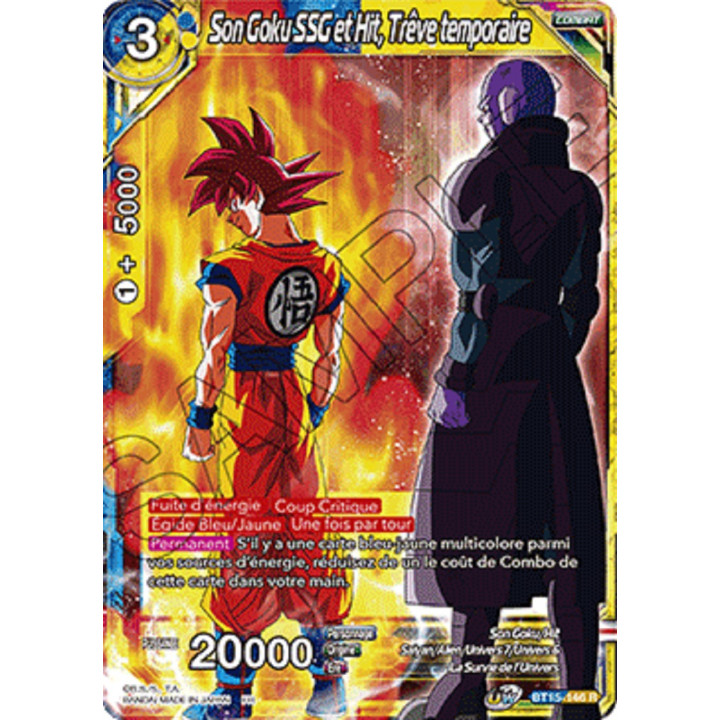 Son Goku SSG et Hit, Trève temporaire : BT15-146