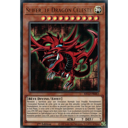 Slifer, Le Dragon Céleste : KICO-FR063 (UR)