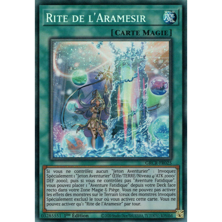 Rite de l'Aramesir : GRCR-FR025 (V.2 - CR)