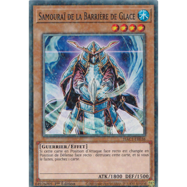 Samouraï de la Barrière de Glace : HAC1-FR038 (V.2 - DNPR)