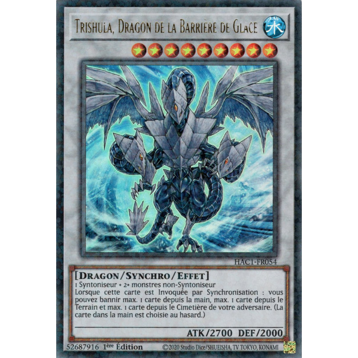 Trishula, Dragon de la Barrière de Glace : HAC1-FR054 (DUPR)