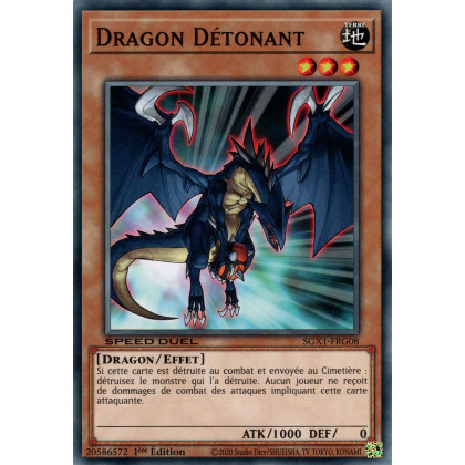 Dragon Détonant : SGX1-FRG08 (C)