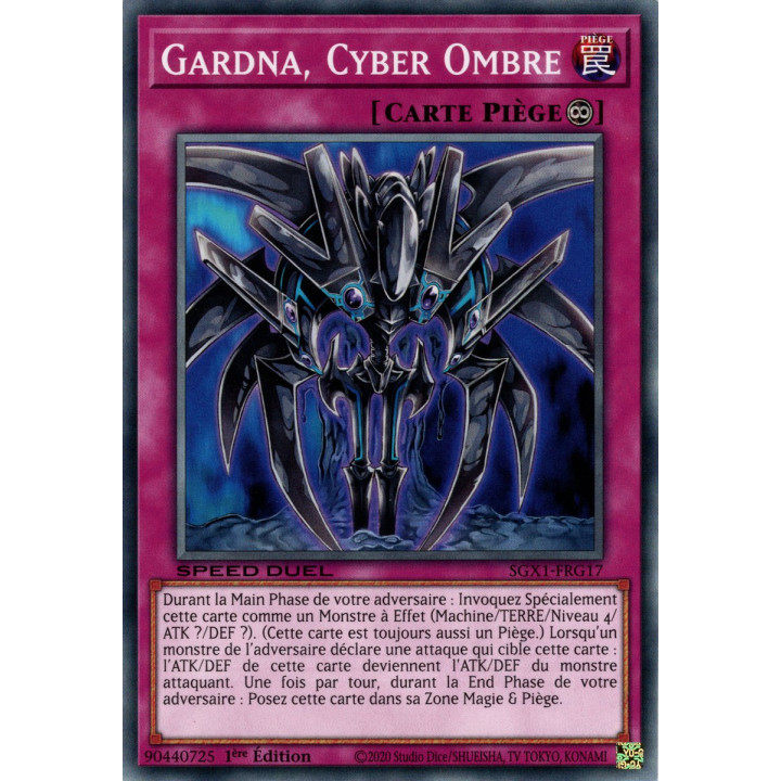 Gardna, Cyber Ombre : SGX1-FRG17 (C)