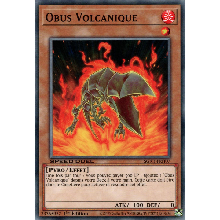 Obus Volcanique : SGX1-FRH07 (C)