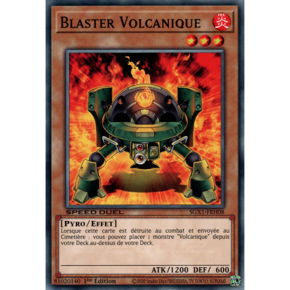 Blaster Volcanique : SGX1-FRH08 (C)