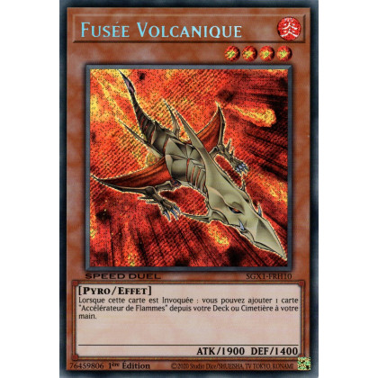 Fusée Volcanique : SGX1-FRH10 (V.2 - SE)