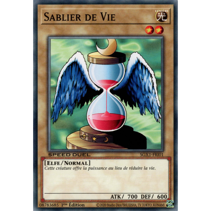 Sablier de Vie : SGX1-FRI01 (C)