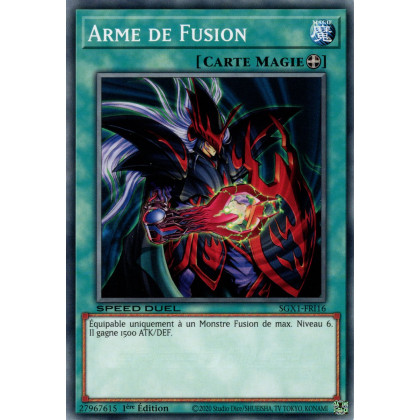 Arme de Fusion : SGX1-FRI16 (C)