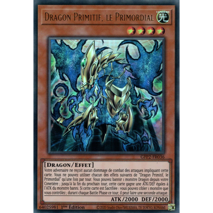 Dragon Primitif, le Primordial - GFP2-FR036