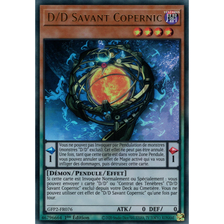 D/D Savant Copernic - GFP2-FR076