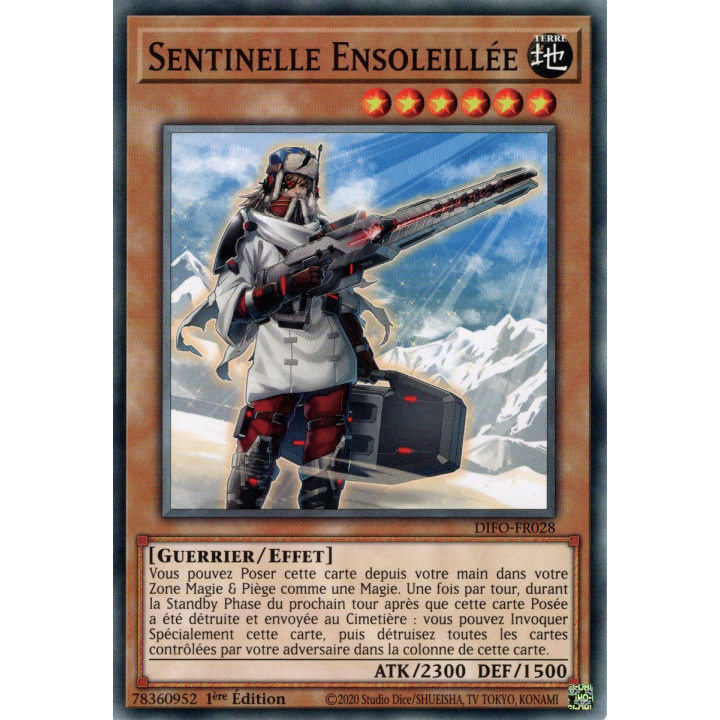 Sentinelle Ensoleillée - DIFO-FR028 - Cartes Yu-Gi-Oh!