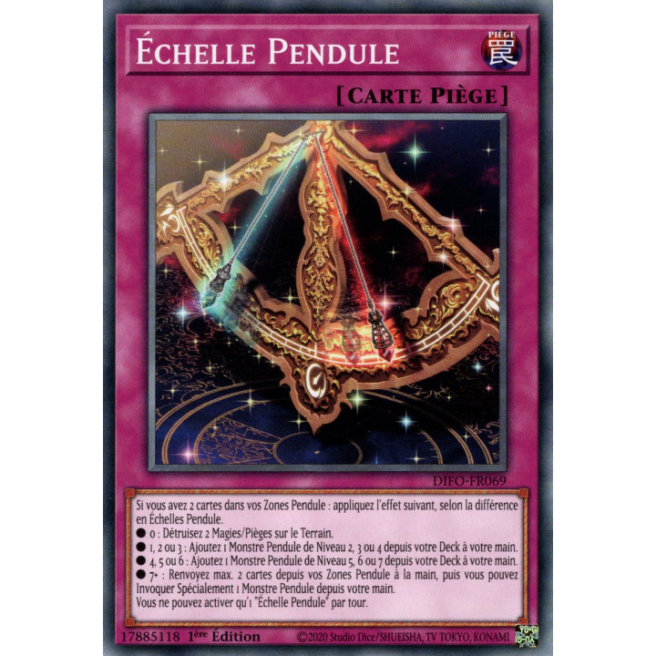 Échelle Pendule - DIFO-FR069 - Cartes Yu-Gi-Oh!