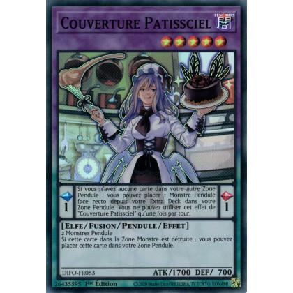 Couverture Patissciel - DIFO-FR083 - Cartes Yu-Gi-Oh!