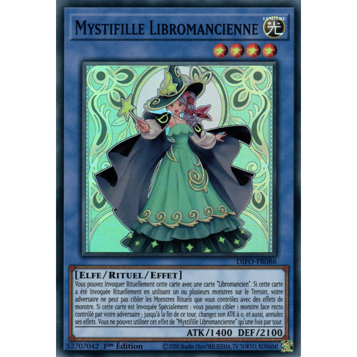 Mystifille Libromancienne - DIFO-FR086 - Cartes Yu-Gi-Oh!