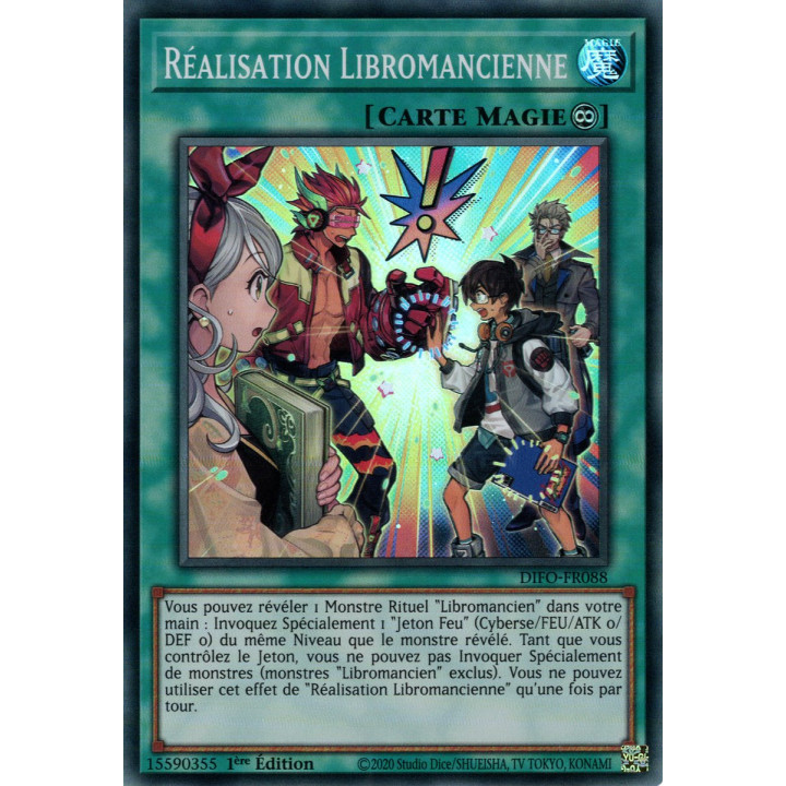 Réalisation Libromancienne - DIFO-FR088 - Cartes Yu-Gi-Oh!