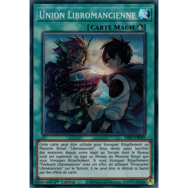 Union Libromancienne - DIFO-FR089 - Cartes Yu-Gi-Oh!