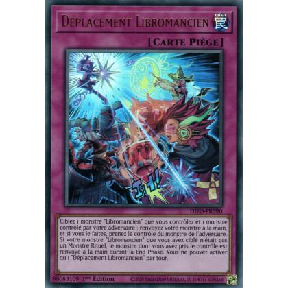 Déplacement Libromancien - DIFO-FR090 - Cartes Yu-Gi-Oh!