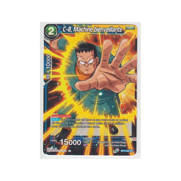 B17-044 C-8, Machine Bienveillante - Cartes Dragon Ball Super