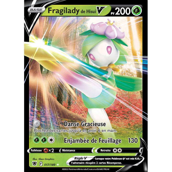 Fragilady de Hisui V - EB10 017/189 - Astres Radieux SWSH10 - Cartes Pokémon