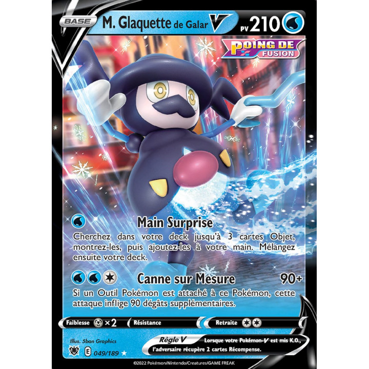 M. Glaquette de Galar V - EB10 049/189 - Astres Radieux SWSH10 - Cartes Pokémon