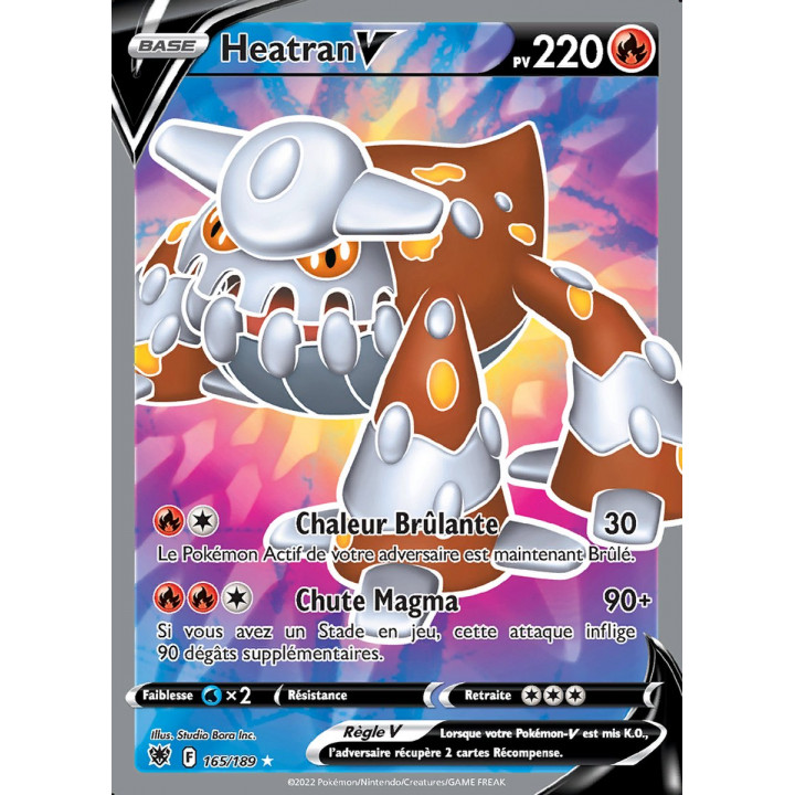 Heatran V - EB10 165/189 - Astres Radieux SWSH10 - Cartes Pokémon