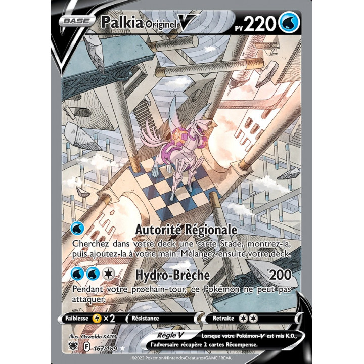 Palkia Originel V - EB10 167/189 - Astres Radieux SWSH10 - Cartes Pokémon