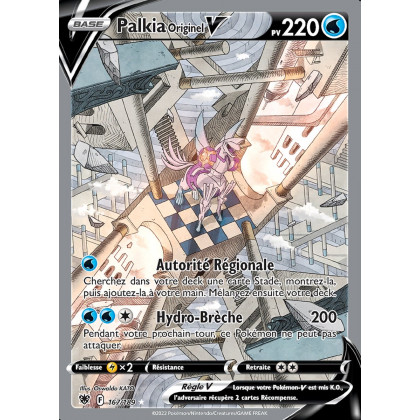 Palkia Originel V - EB10 167/189 - Astres Radieux SWSH10 - Cartes Pokémon