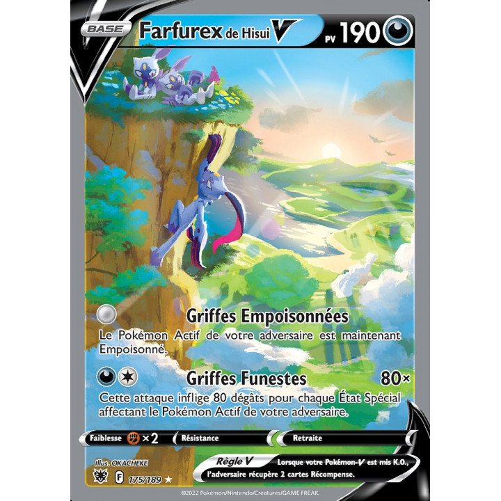 Farfurex de Hisui V - EB10 175/189 - Astres Radieux SWSH10 - Cartes Pokémon