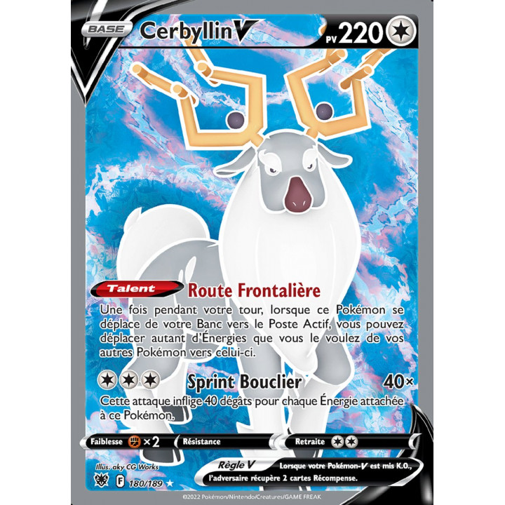 Cerbyllin V - EB10 180/189 - Astres Radieux SWSH10 - Cartes Pokémon