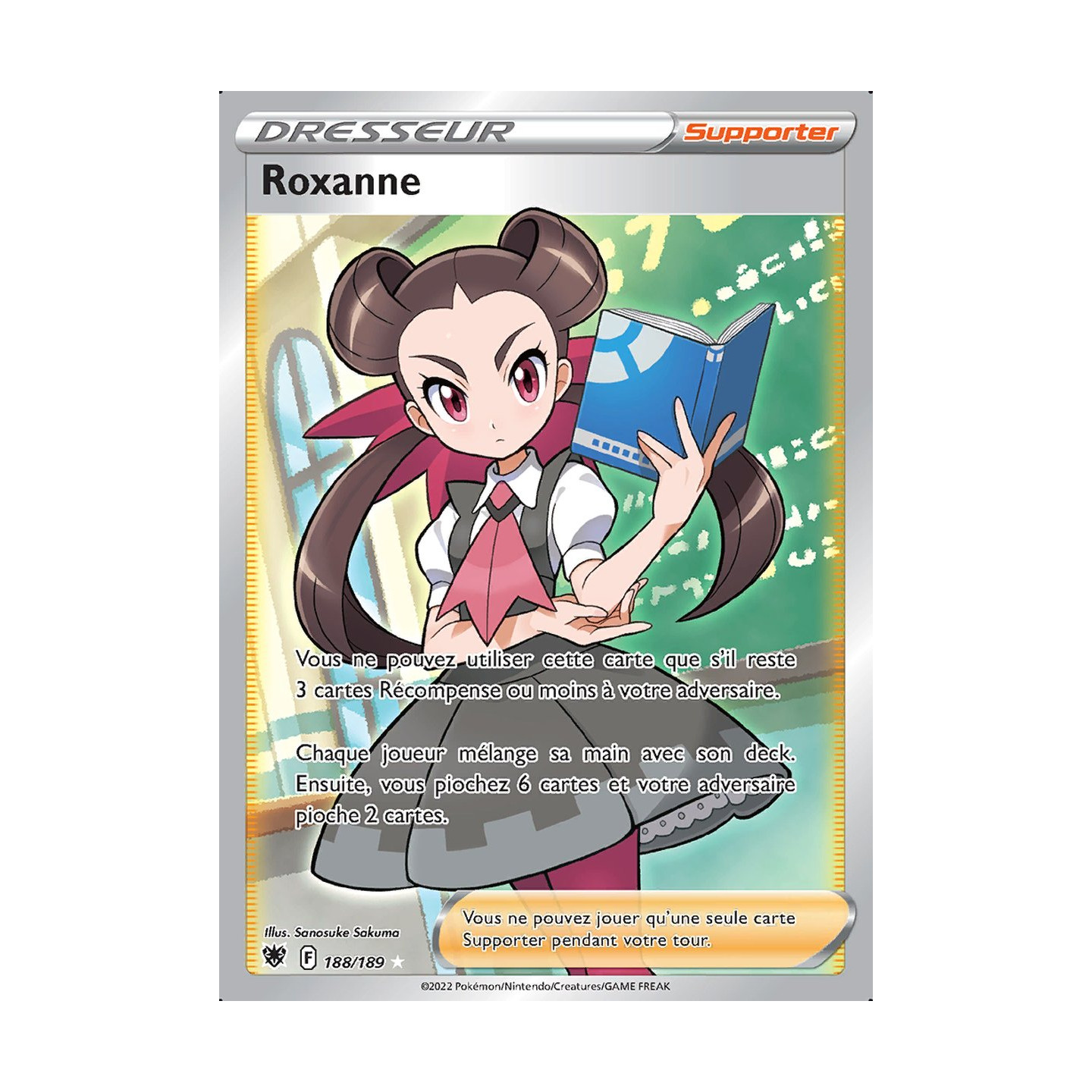 Roxanne - EB10:Astres Radieux - 188/189 - Carte Pokémon Française Neuve