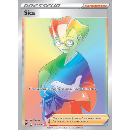 Sica - EB10 200/189 - Astres Radieux SWSH10 - Cartes Pokémon