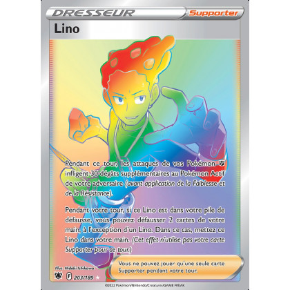 Lino - EB10 203/189 - Astres Radieux SWSH10 - Cartes Pokémon