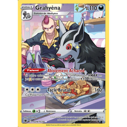 Grahyèna - EB10 TG09/TG30 - Astres Radieux SWSH10 - Cartes Pokémon